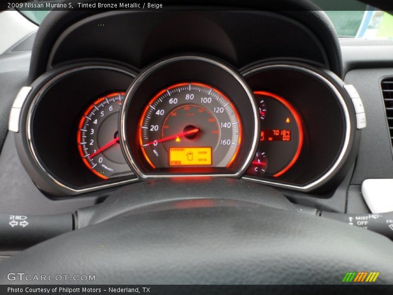 Tinted Bronze Metallic / Beige 2009 Nissan Murano S
