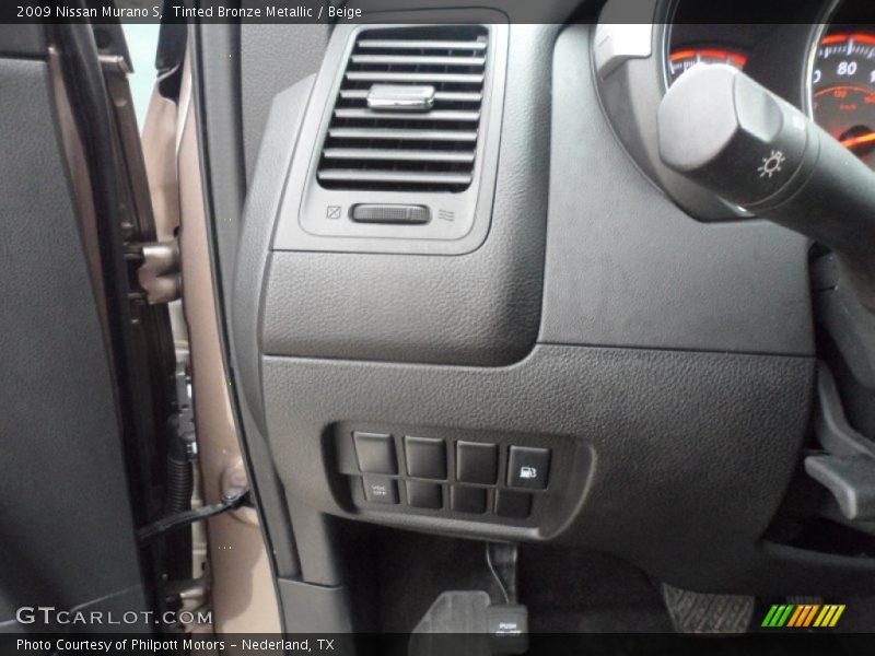 Tinted Bronze Metallic / Beige 2009 Nissan Murano S