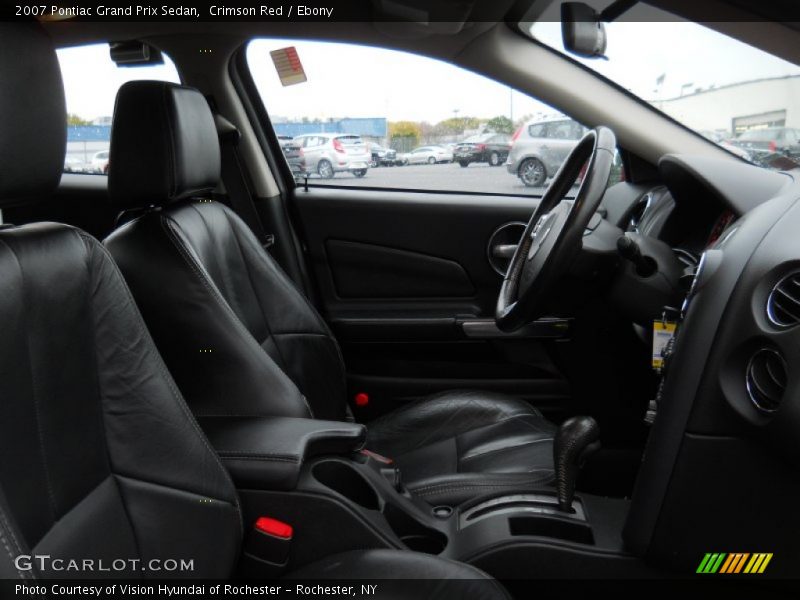 Crimson Red / Ebony 2007 Pontiac Grand Prix Sedan