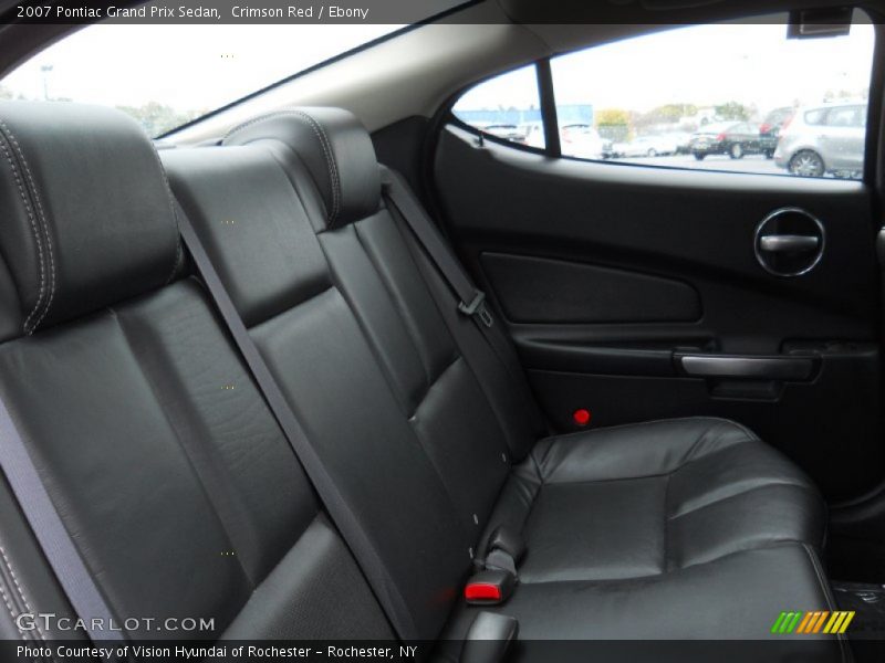 Crimson Red / Ebony 2007 Pontiac Grand Prix Sedan