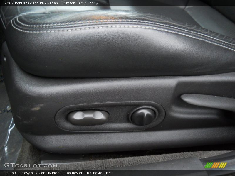Crimson Red / Ebony 2007 Pontiac Grand Prix Sedan