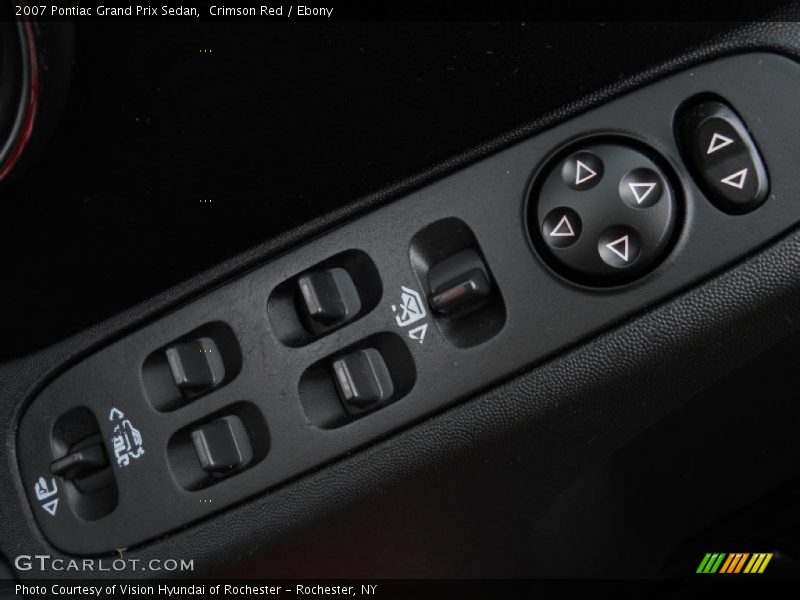 Crimson Red / Ebony 2007 Pontiac Grand Prix Sedan