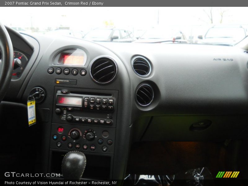 Crimson Red / Ebony 2007 Pontiac Grand Prix Sedan