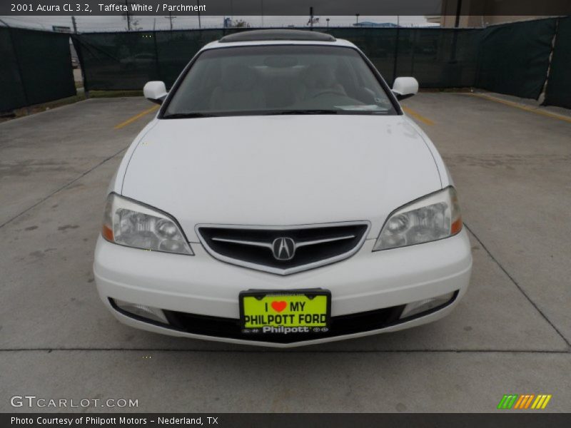 Taffeta White / Parchment 2001 Acura CL 3.2