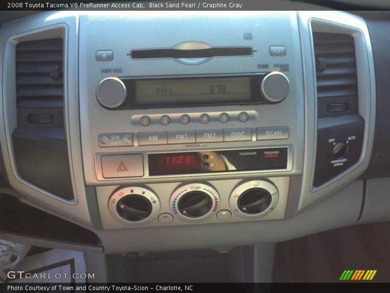Black Sand Pearl / Graphite Gray 2008 Toyota Tacoma V6 PreRunner Access Cab