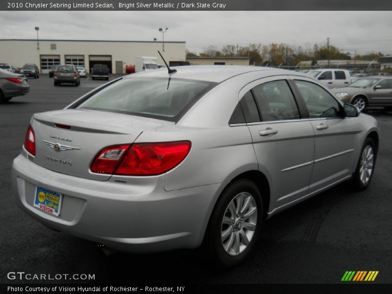 Bright Silver Metallic / Dark Slate Gray 2010 Chrysler Sebring Limited Sedan
