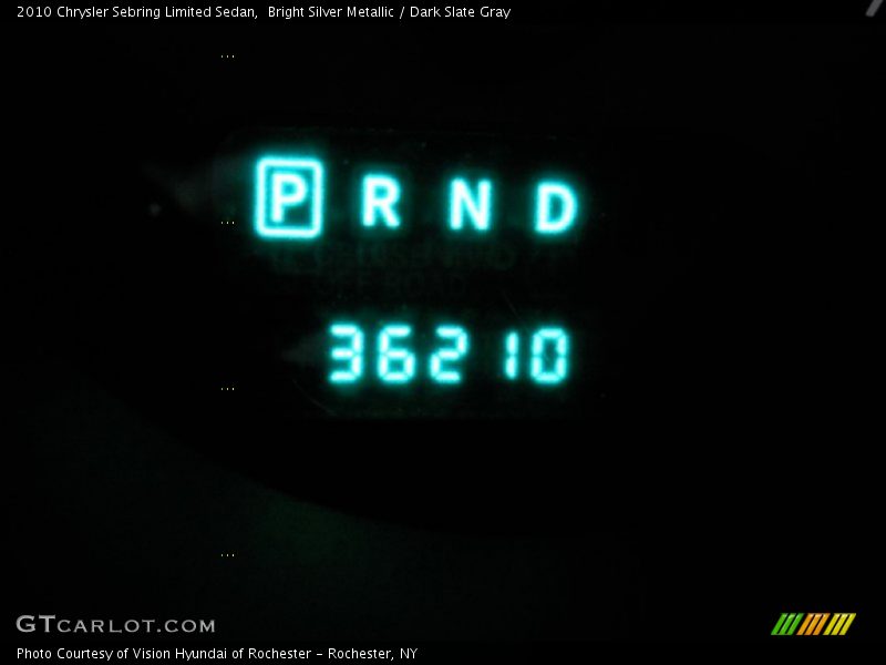 Bright Silver Metallic / Dark Slate Gray 2010 Chrysler Sebring Limited Sedan