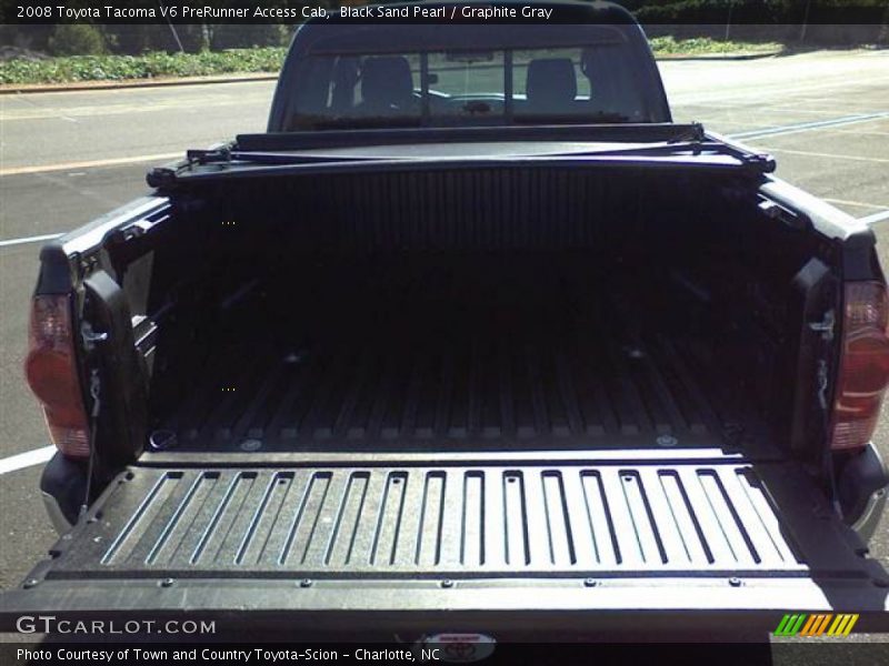 Black Sand Pearl / Graphite Gray 2008 Toyota Tacoma V6 PreRunner Access Cab