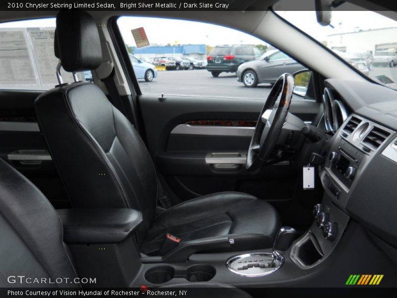Bright Silver Metallic / Dark Slate Gray 2010 Chrysler Sebring Limited Sedan