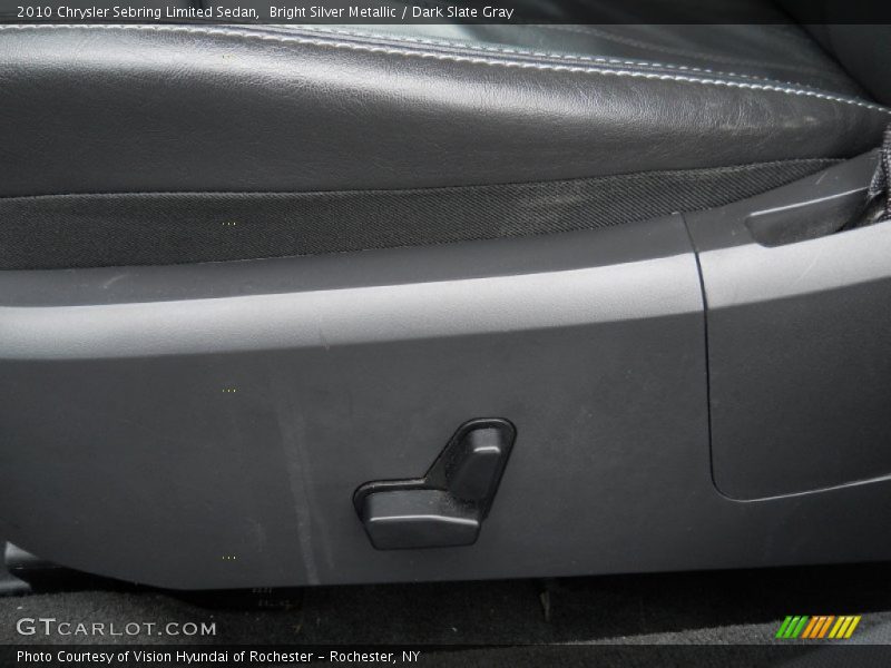 Bright Silver Metallic / Dark Slate Gray 2010 Chrysler Sebring Limited Sedan
