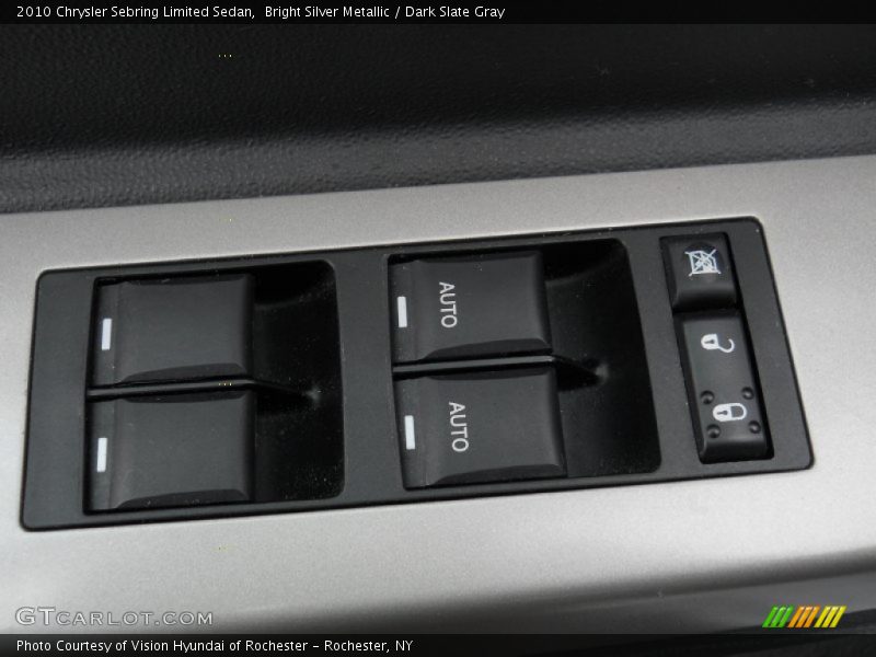 Bright Silver Metallic / Dark Slate Gray 2010 Chrysler Sebring Limited Sedan