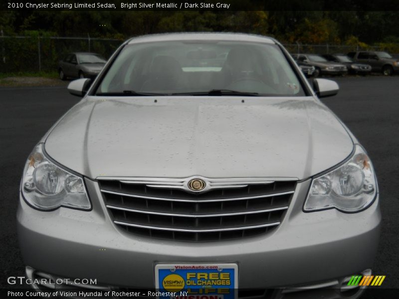 Bright Silver Metallic / Dark Slate Gray 2010 Chrysler Sebring Limited Sedan
