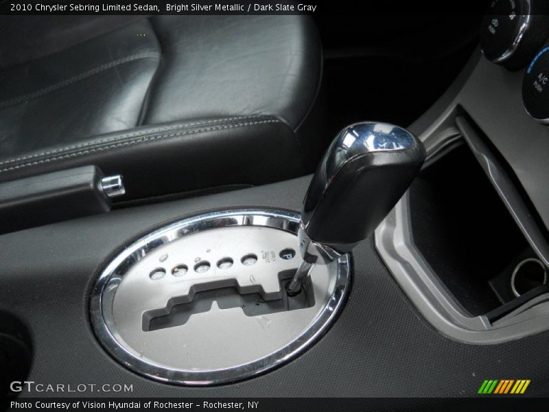 Bright Silver Metallic / Dark Slate Gray 2010 Chrysler Sebring Limited Sedan
