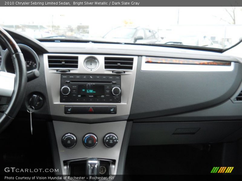 Bright Silver Metallic / Dark Slate Gray 2010 Chrysler Sebring Limited Sedan