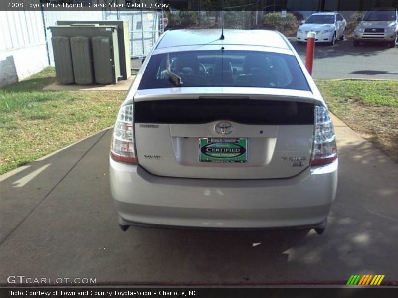 Classic Silver Metallic / Gray 2008 Toyota Prius Hybrid