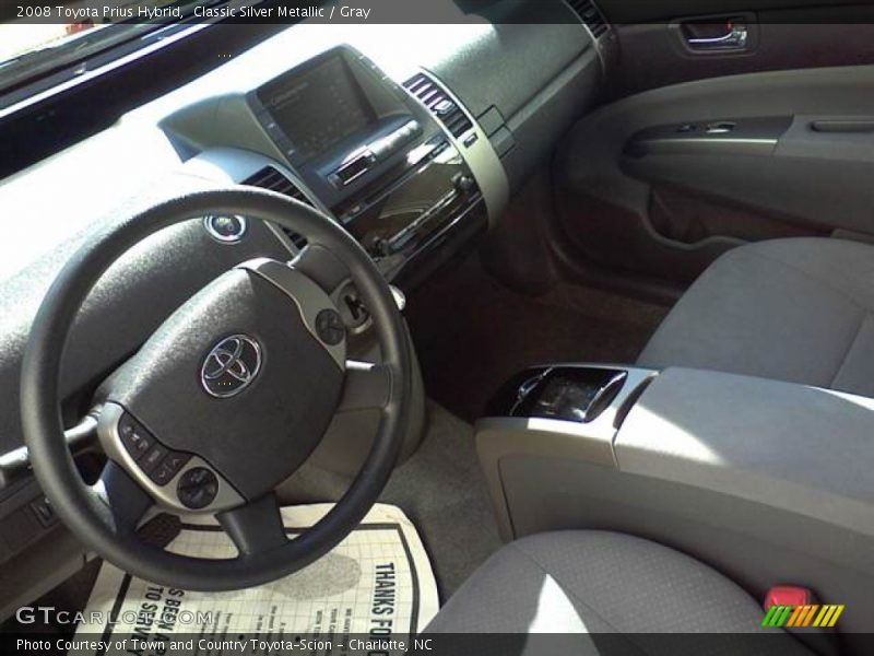 Classic Silver Metallic / Gray 2008 Toyota Prius Hybrid