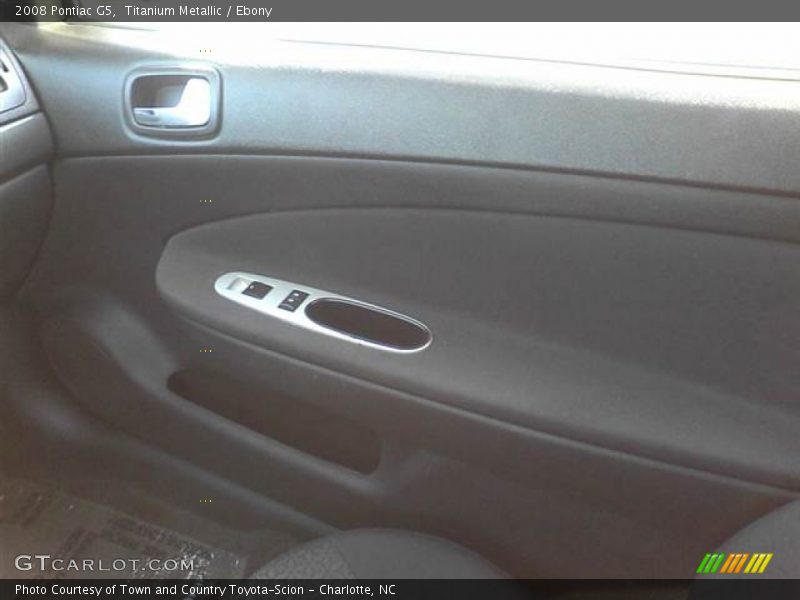 Titanium Metallic / Ebony 2008 Pontiac G5