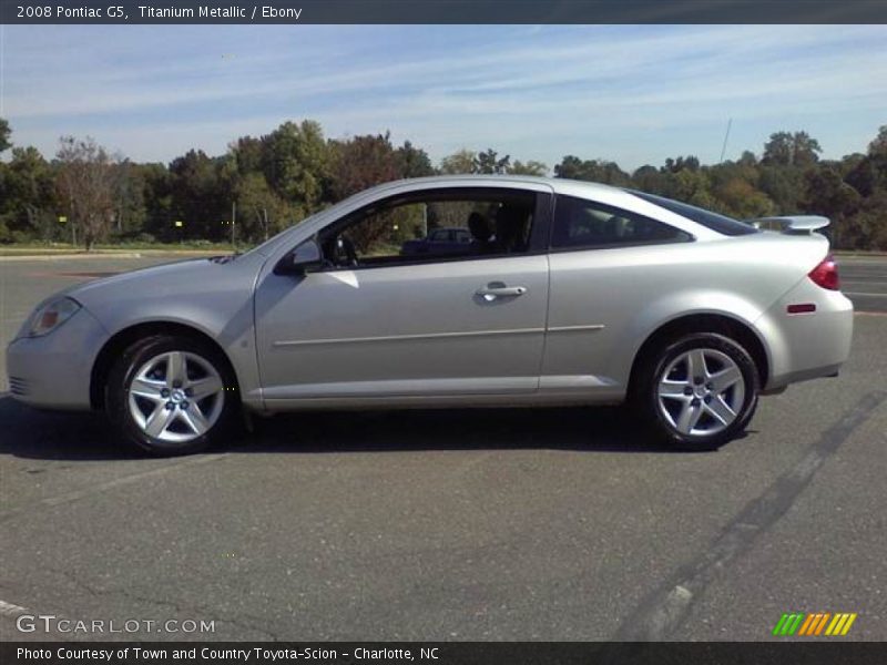Titanium Metallic / Ebony 2008 Pontiac G5