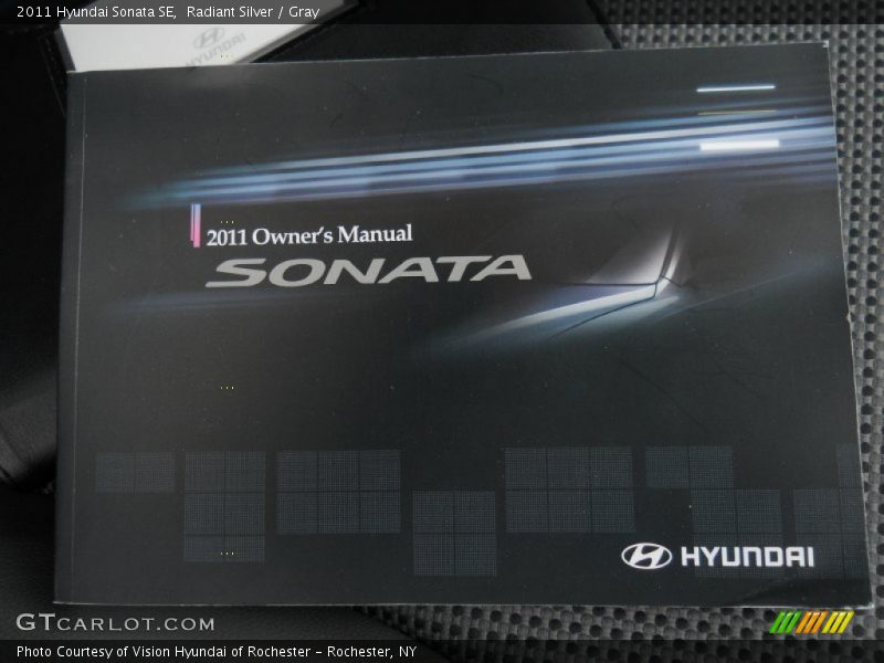 Radiant Silver / Gray 2011 Hyundai Sonata SE