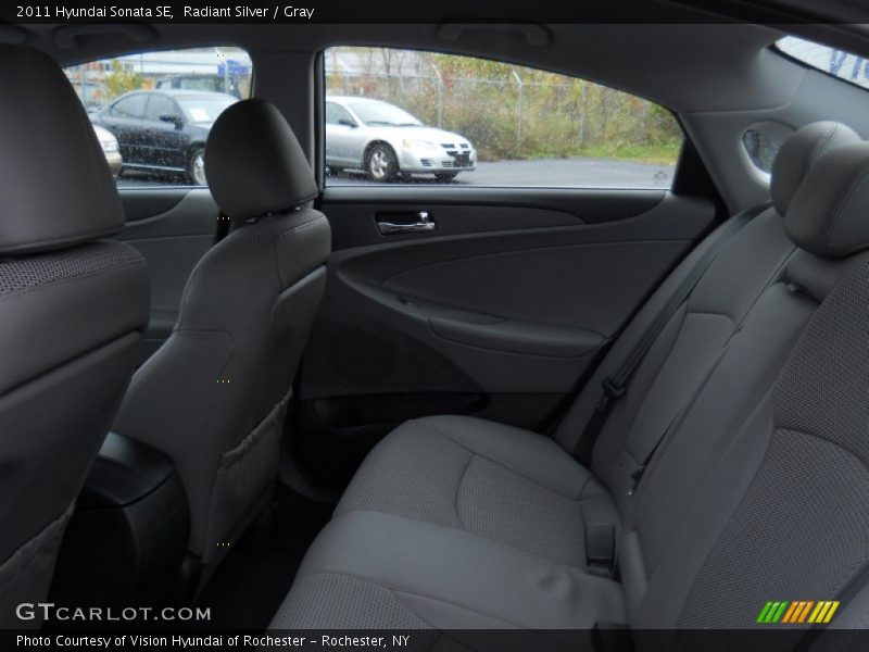 Radiant Silver / Gray 2011 Hyundai Sonata SE