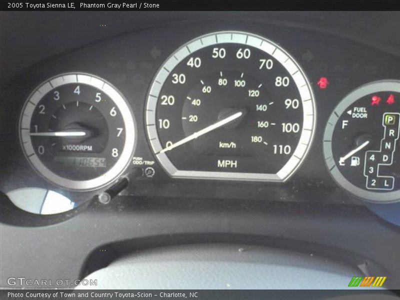 Phantom Gray Pearl / Stone 2005 Toyota Sienna LE