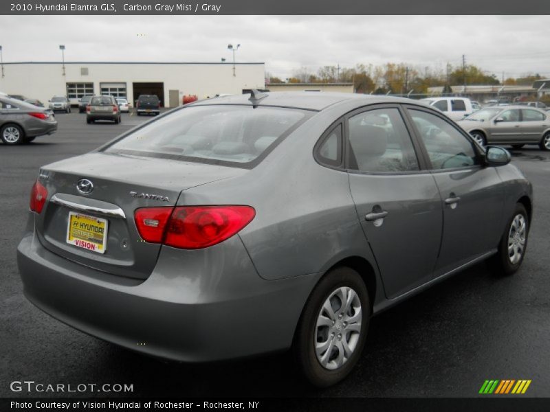 Carbon Gray Mist / Gray 2010 Hyundai Elantra GLS