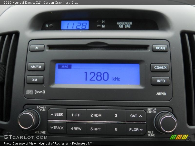 Carbon Gray Mist / Gray 2010 Hyundai Elantra GLS