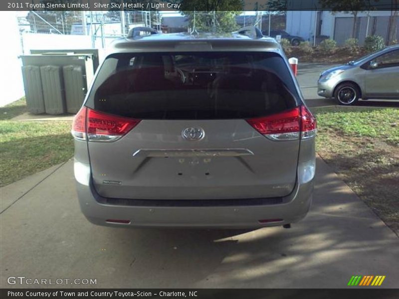 Silver Sky Metallic / Light Gray 2011 Toyota Sienna Limited