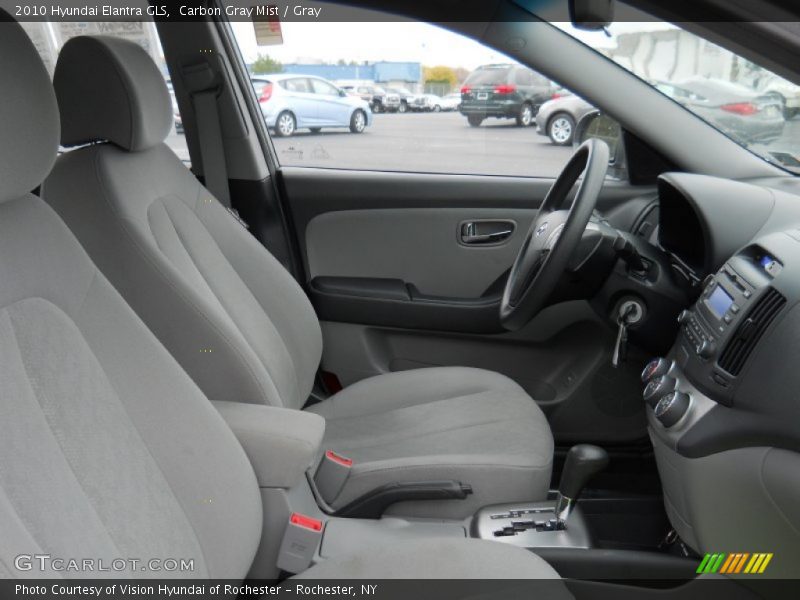 Carbon Gray Mist / Gray 2010 Hyundai Elantra GLS