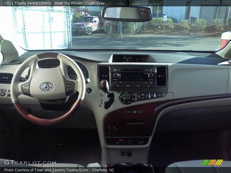 Silver Sky Metallic / Light Gray 2011 Toyota Sienna Limited