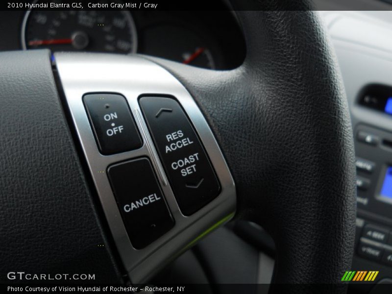 Carbon Gray Mist / Gray 2010 Hyundai Elantra GLS