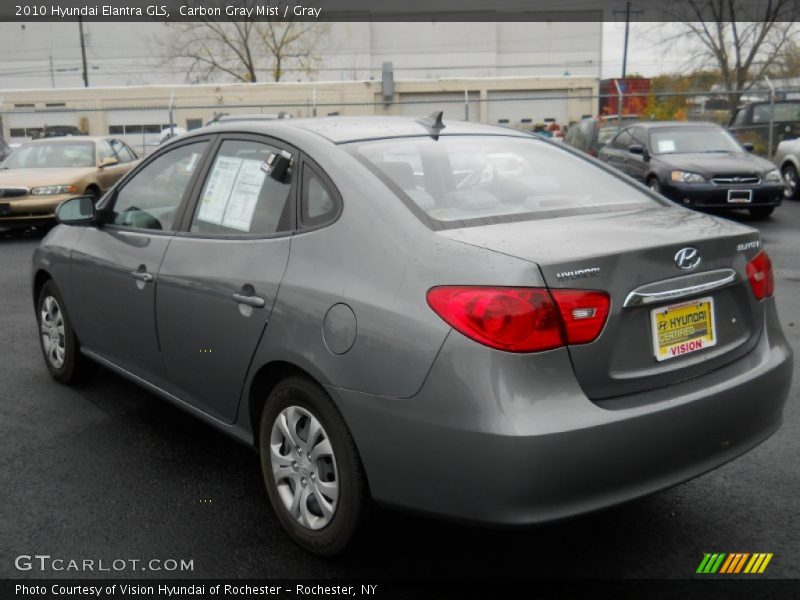 Carbon Gray Mist / Gray 2010 Hyundai Elantra GLS