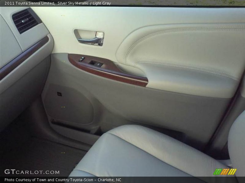 Silver Sky Metallic / Light Gray 2011 Toyota Sienna Limited