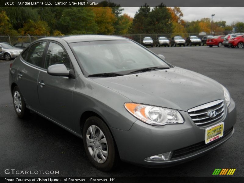 Carbon Gray Mist / Gray 2010 Hyundai Elantra GLS