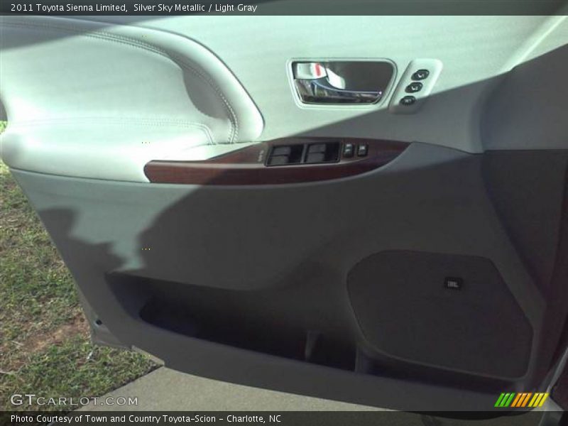 Silver Sky Metallic / Light Gray 2011 Toyota Sienna Limited