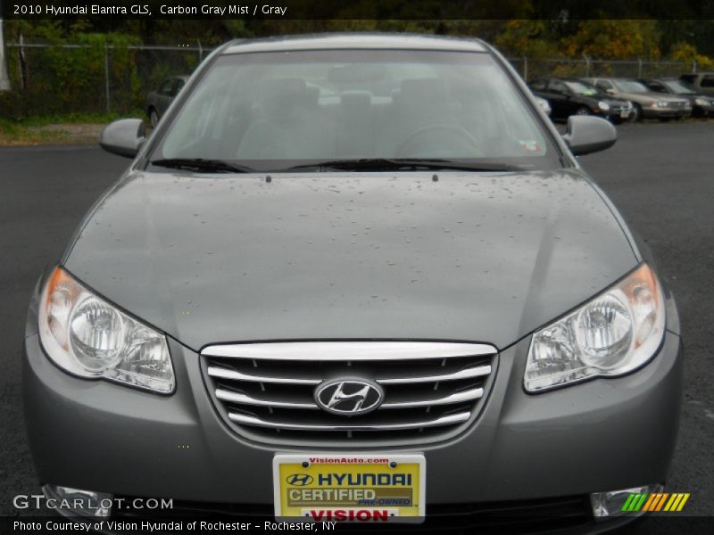 Carbon Gray Mist / Gray 2010 Hyundai Elantra GLS