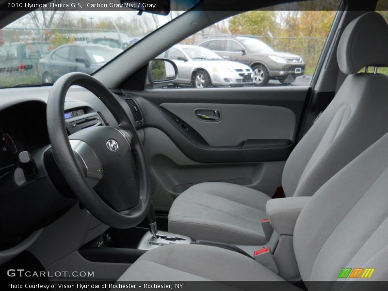 Carbon Gray Mist / Gray 2010 Hyundai Elantra GLS