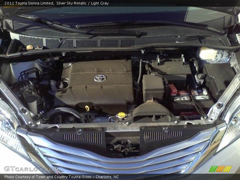 Silver Sky Metallic / Light Gray 2011 Toyota Sienna Limited