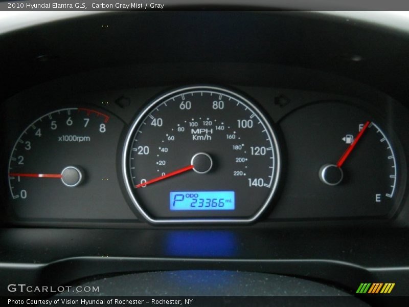 Carbon Gray Mist / Gray 2010 Hyundai Elantra GLS