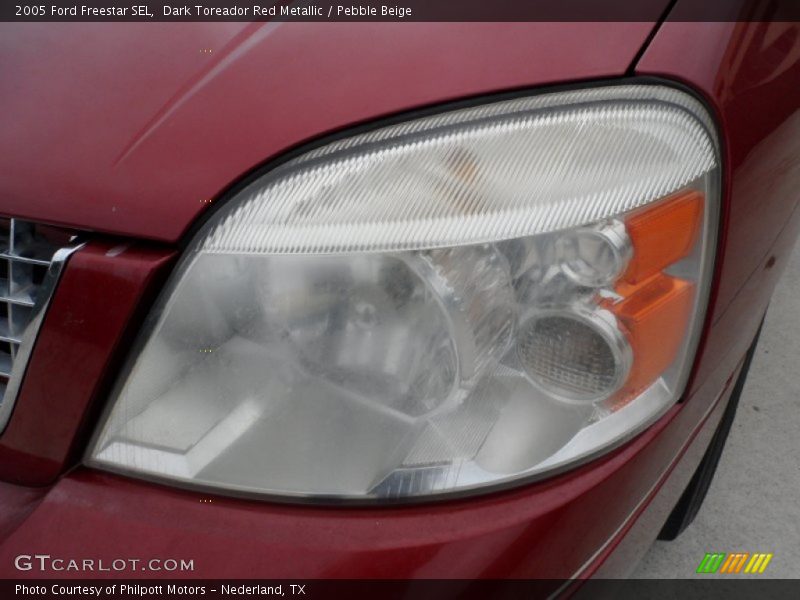 Dark Toreador Red Metallic / Pebble Beige 2005 Ford Freestar SEL