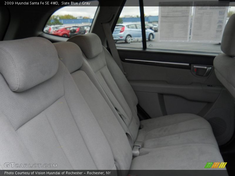 Slate Blue / Gray 2009 Hyundai Santa Fe SE 4WD