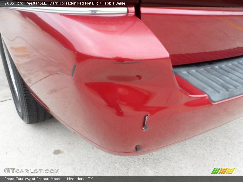 Dark Toreador Red Metallic / Pebble Beige 2005 Ford Freestar SEL