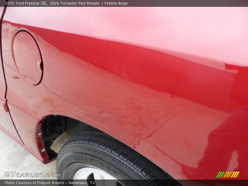 Dark Toreador Red Metallic / Pebble Beige 2005 Ford Freestar SEL