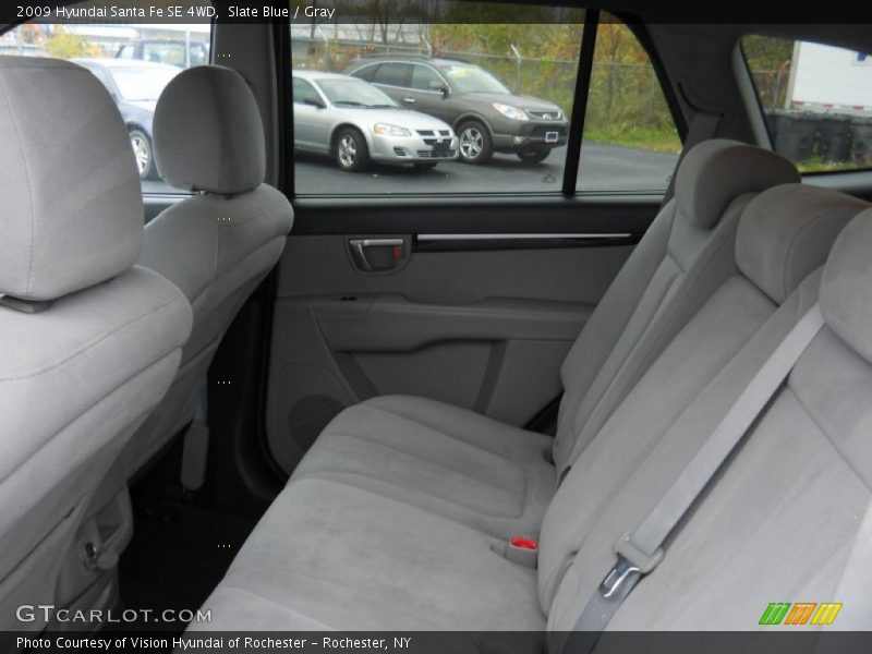 Slate Blue / Gray 2009 Hyundai Santa Fe SE 4WD