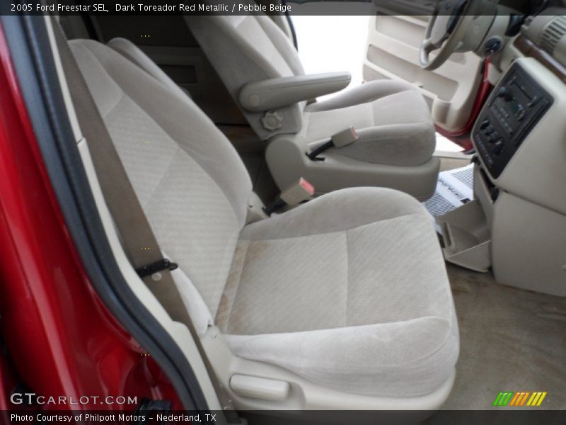 Dark Toreador Red Metallic / Pebble Beige 2005 Ford Freestar SEL
