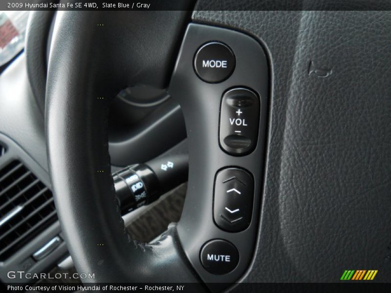 Slate Blue / Gray 2009 Hyundai Santa Fe SE 4WD