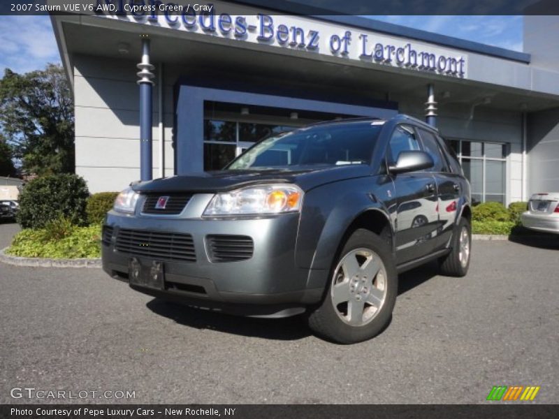Cypress Green / Gray 2007 Saturn VUE V6 AWD