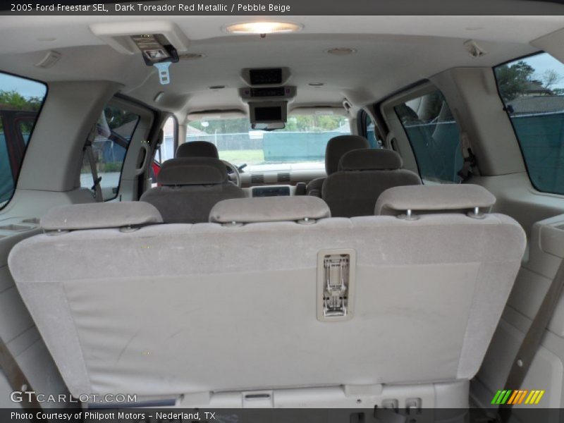 Dark Toreador Red Metallic / Pebble Beige 2005 Ford Freestar SEL