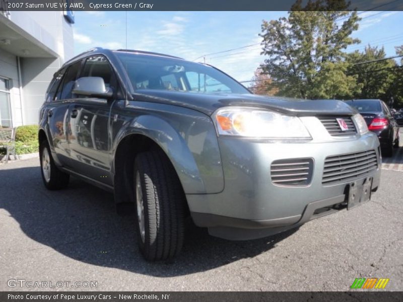 Cypress Green / Gray 2007 Saturn VUE V6 AWD