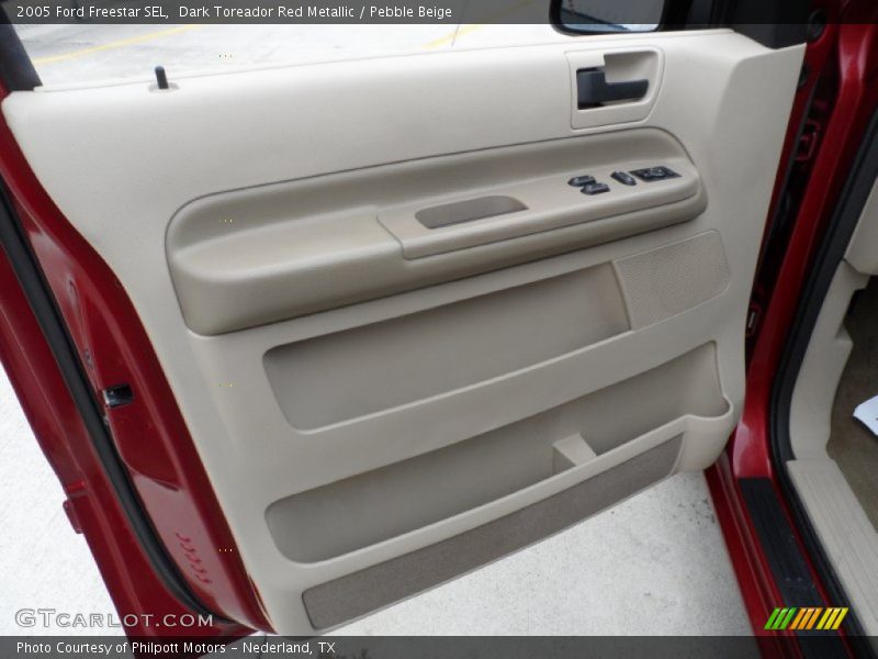 Dark Toreador Red Metallic / Pebble Beige 2005 Ford Freestar SEL